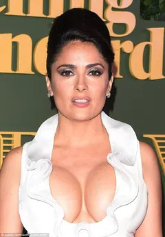 to bury my face and dick in salma hayek’s bosom is and forever will be a wish of mine