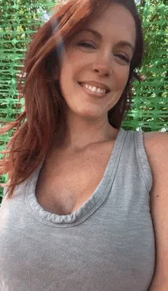 milky milf outside