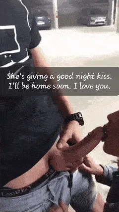 looks like a good good kiss