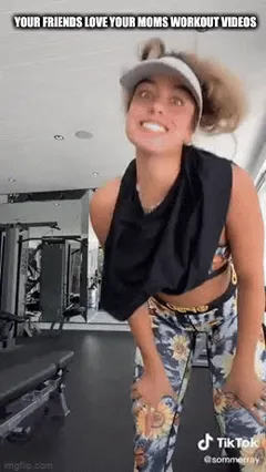 your mom likes showing off