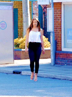 hot milf momma michelle sexy walking on street #2!