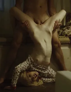 girlfriend flipped and fucked upside down