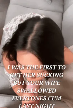 last night? like, our wedding night?