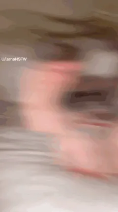 After the fun she will have to change the bed linen, it is very wet