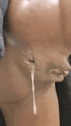 she loves to play with my fresh cum