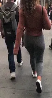 ass walking teen