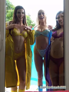 kay lovely, fiona frost and isabel moon want their neighbor's cock
