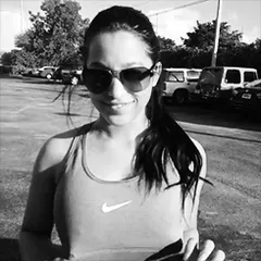 sports bra flash