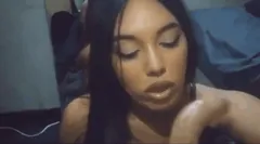 Just straight slurping it down