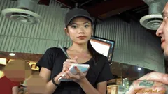 One sexy Barista AsianCumsluts