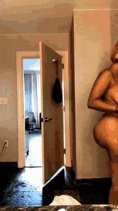 black lady with big titties out of shower