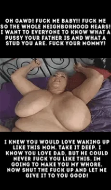 waking mom up