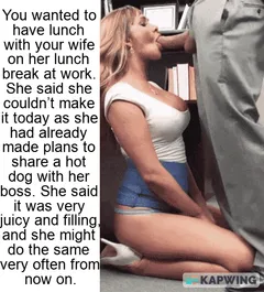 cheating wife blowjob at the office