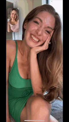 My friend tells me how to suck his cock on FaceTime