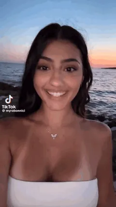 @myrabonnici  in sexy dress on the bitch