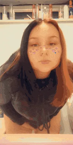 teen bbw showing off her fat ass and pussy