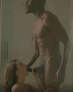 anya olsen [blacked] - sucking black cock in the shower