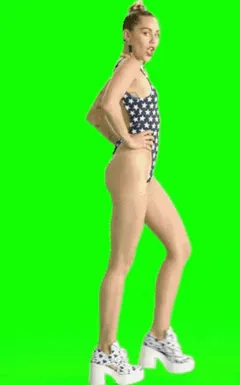 cock tease miley cyrus strutting her stuff