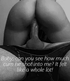 freshly filled wife