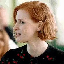 jessica chastain bob cut
