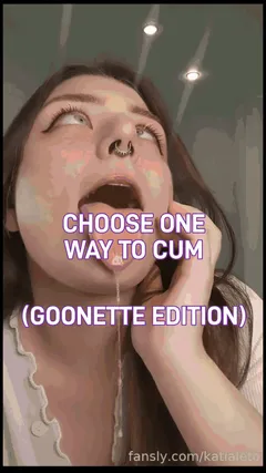 A small game for goonettes