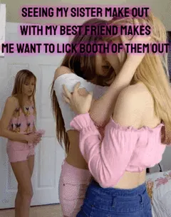 lesbian sister getting caught