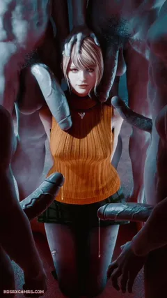 ashley graham gangbang group sex resident evil
