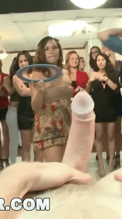 cfnm parties/ rings toss with penis