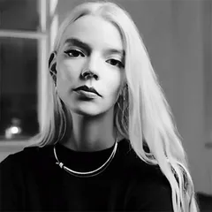 anya-taylor joy tiffany & co. black & white