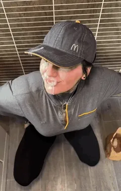 When the McFlurry machine’s down… I improvise 🍦💦 