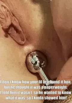 my girlfriend educating my little brother on sex toys