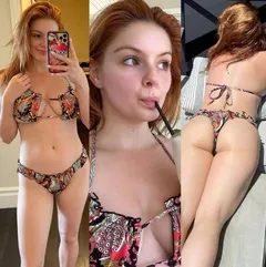 ariel winter in a thong bikini -