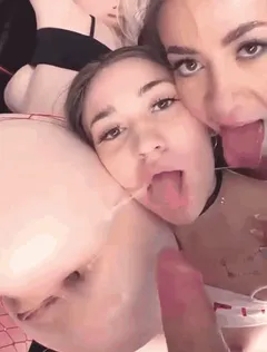 He is really fucking every hole possible 