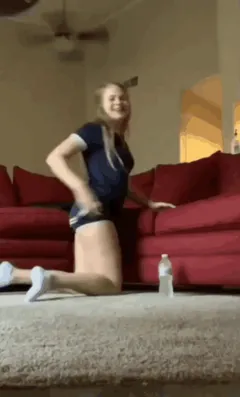 Finally gets fucked by a real man