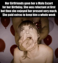she loved her birthday present