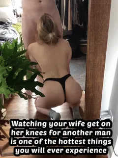you love watching her suck dick
