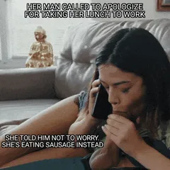 hungry cheating gf