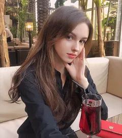 when a big black guy came up to her and offered her a drink, she immediately looked at his bulge, and then she said yes.
