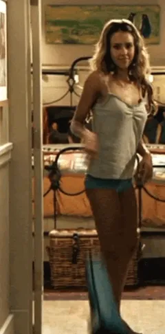 the moment she sees you coming towards the room it’s game on