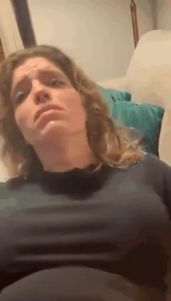 Look at her horny face