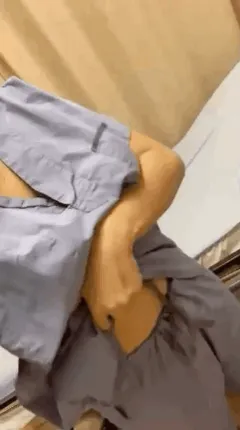 nurse showing off her great boobs