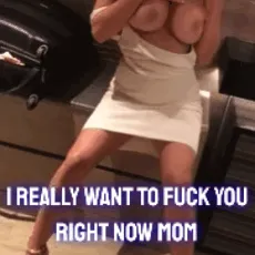 getting naughty with mom