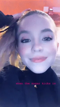 sydney sweeney so cute what a mouth
