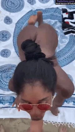 nothing says "daddy issues" than a blowjob in a beach full of people