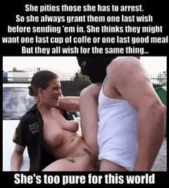 she's too good to be a cop