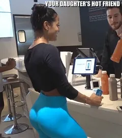 big ass ebony catches you looking at her ass
