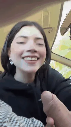 Roadtrip blowjob
