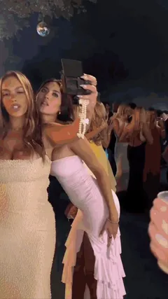 Bigger than her friends