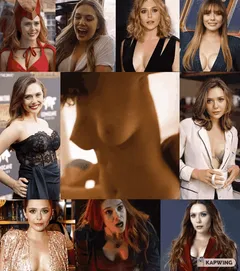 Elizabeth Olsen mega collage