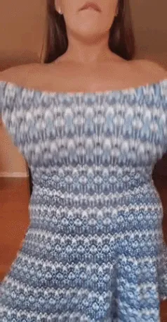 blue dress